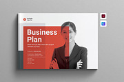 Business Plan Template Landscape, a Brochure Template by Work-Envance (Thumbnail 1 of 10)