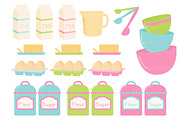 Bright & Fresh Baking Clipart, an Illustration by Amanda Ilkov (Thumbnail 4 of 4)