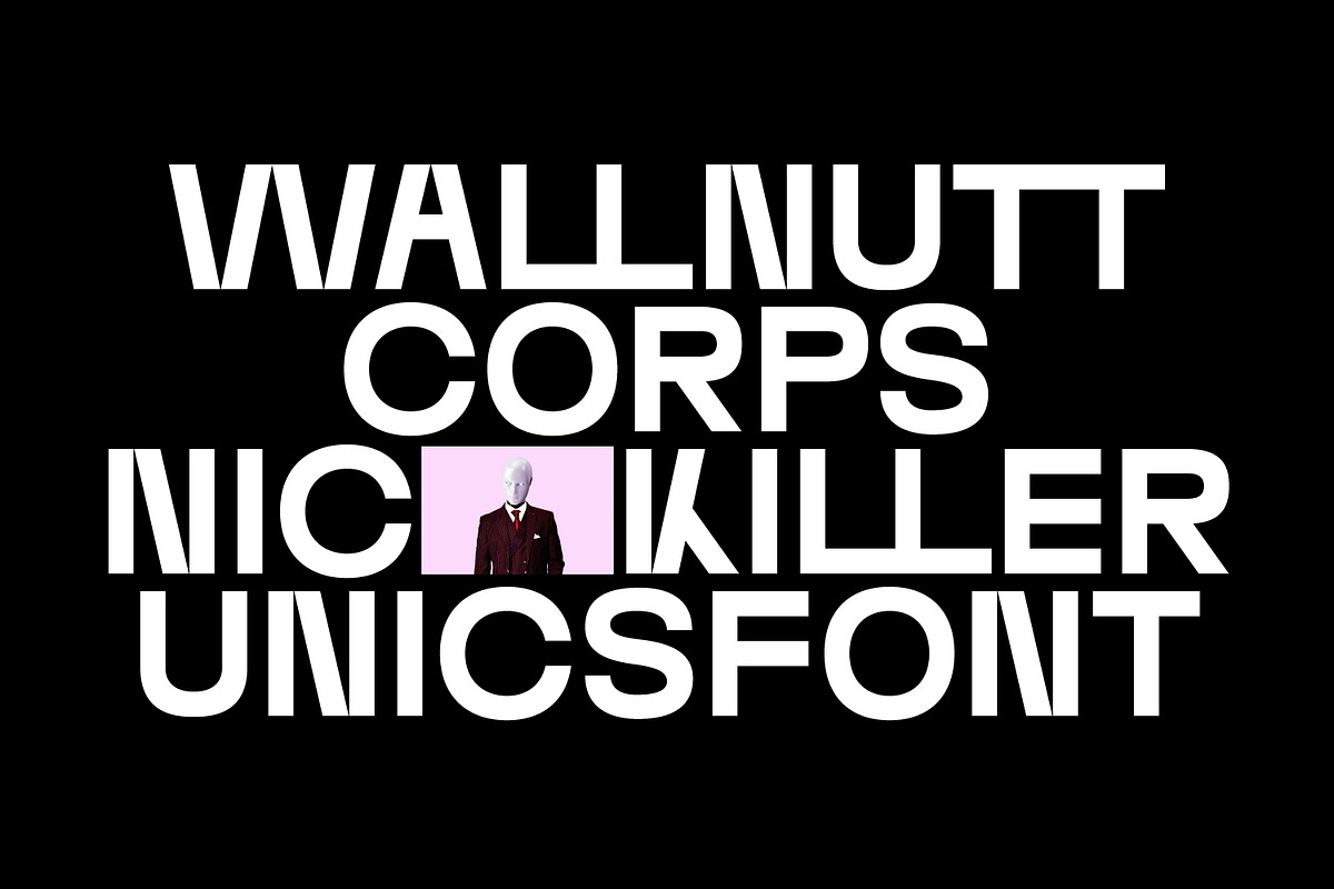 Wallnutt Corps Bold, a Sans Serif Font by Here  FF (Photo 1 of 18)