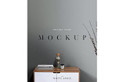 Frame Mockup Editable & Customisable, a Print Template by The White Space Co. (Thumbnail 2 of 8)