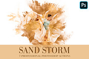 Photoshop Actions - Sand Storm, an Action Add-On by FixThePhoto (Thumbnail 1 of 28)