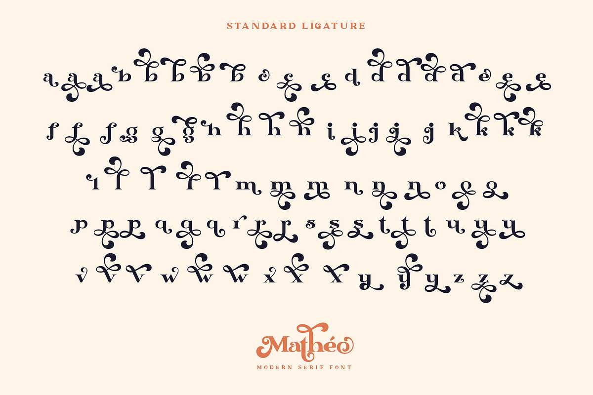 Matheo, a Serif Font by Burntilldead (Photo 11 of 15)
