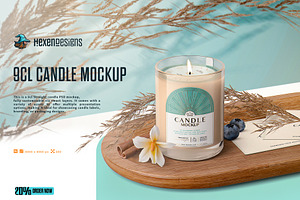 CANDLE MOCKUP