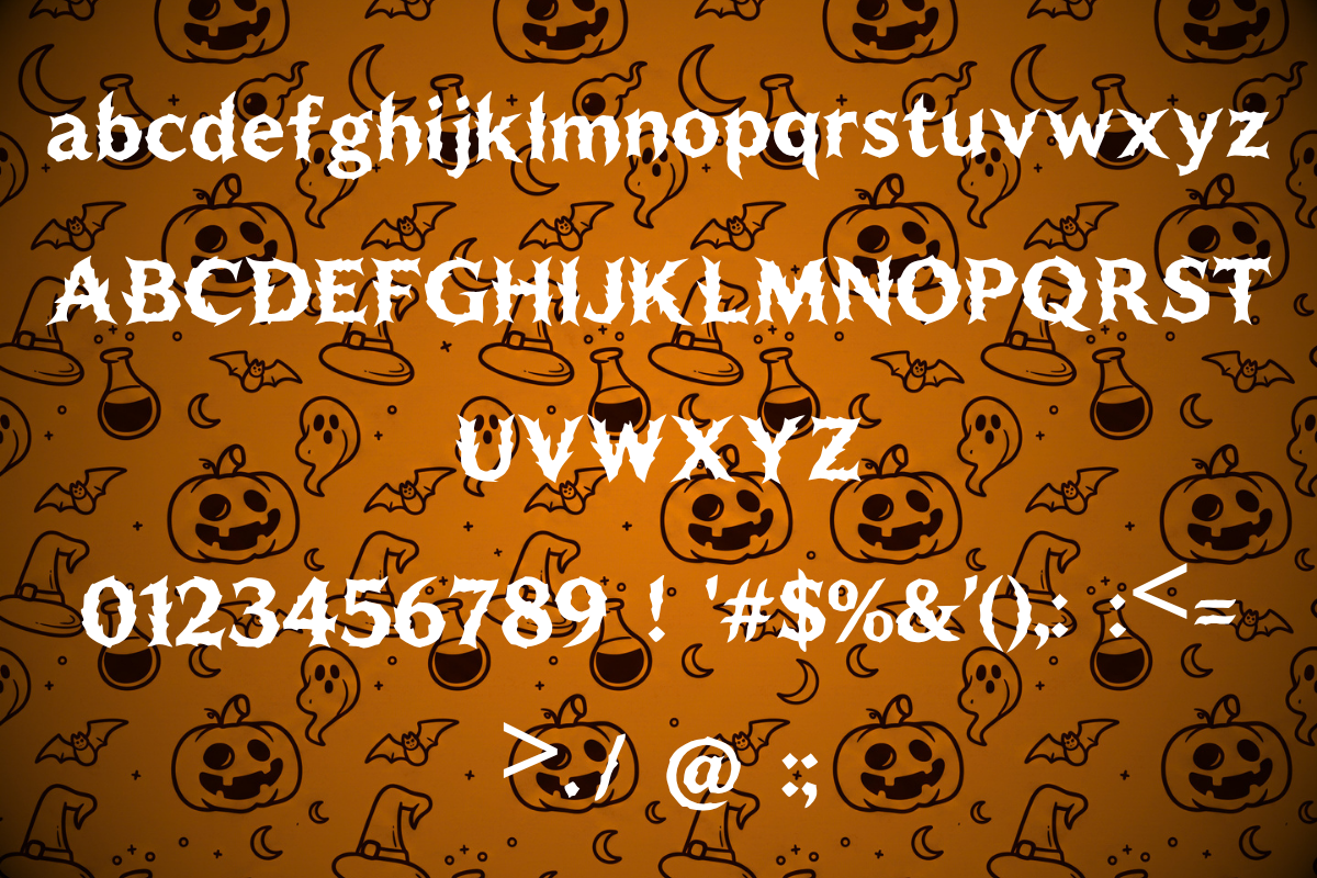 Briarfang Gothic Halloween Display, a Blackletter Font by AN Productions (Photo 4 of 5)