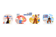 Flat Web Concept Illustrations, a Finance Illustration by alexdndz (Thumbnail 14 of 14)