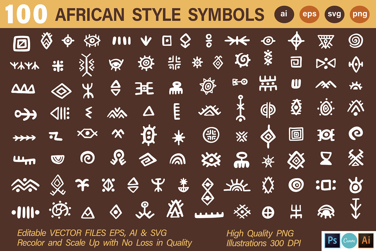 African Shapes Borders Atelier +SVG, an Object Graphic by Katrinelly (Photo 8 of 11)