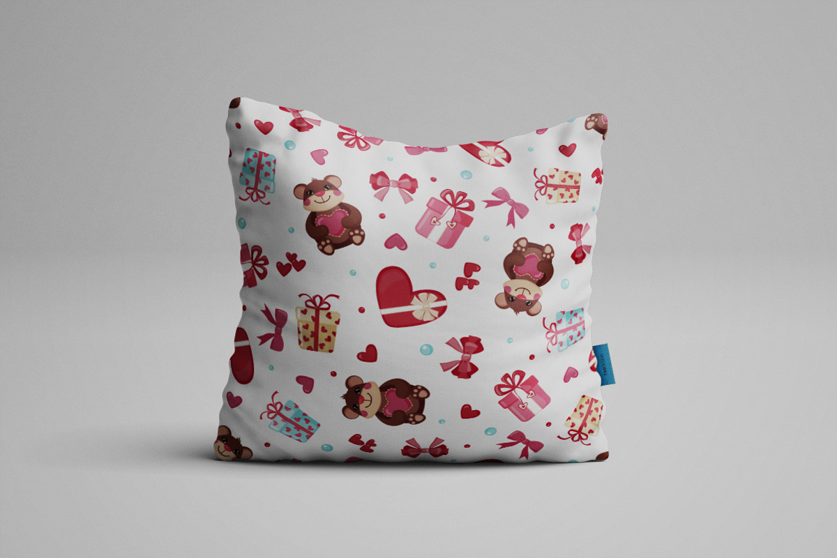 Valentine's Day Seamless Patterns, a Pattern Graphic by MalniArt (Photo 4 of 4)