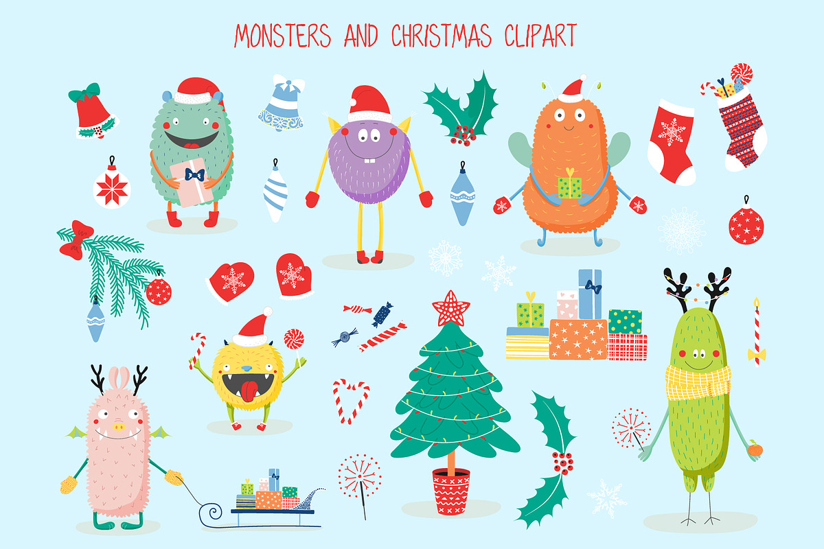 Monster Bundle Kids Illustrations, an Animal Illustration by sceptical cactus (Photo 29 of 39)