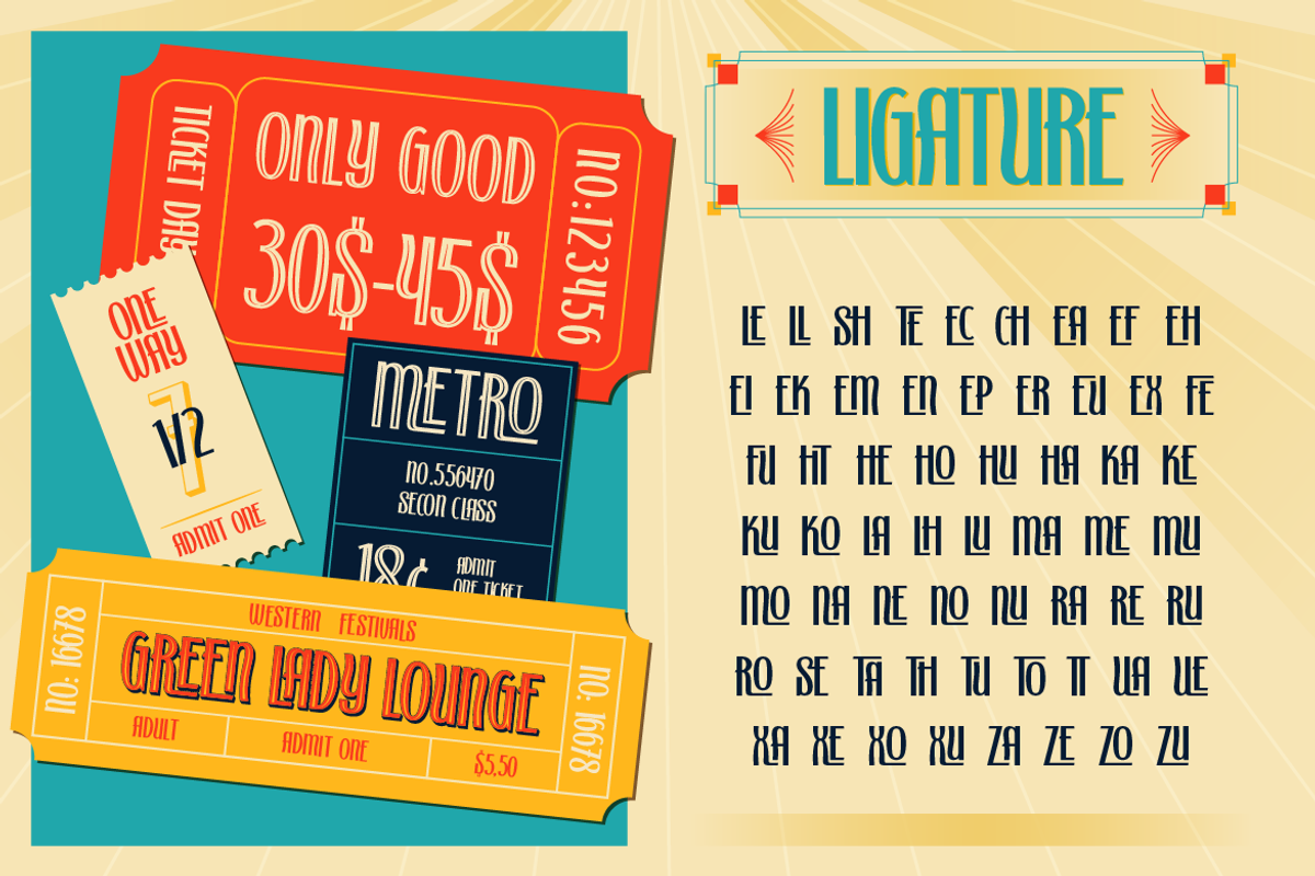 Kashtani, a Sans Serif Font by Burntilldead (Photo 9 of 12)