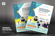 Webinar Invitation Flyer Templates, a Flyer Template by kinzi21 (Thumbnail 2 of 4)