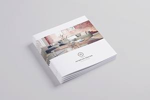Minimal Interior Design Brochure