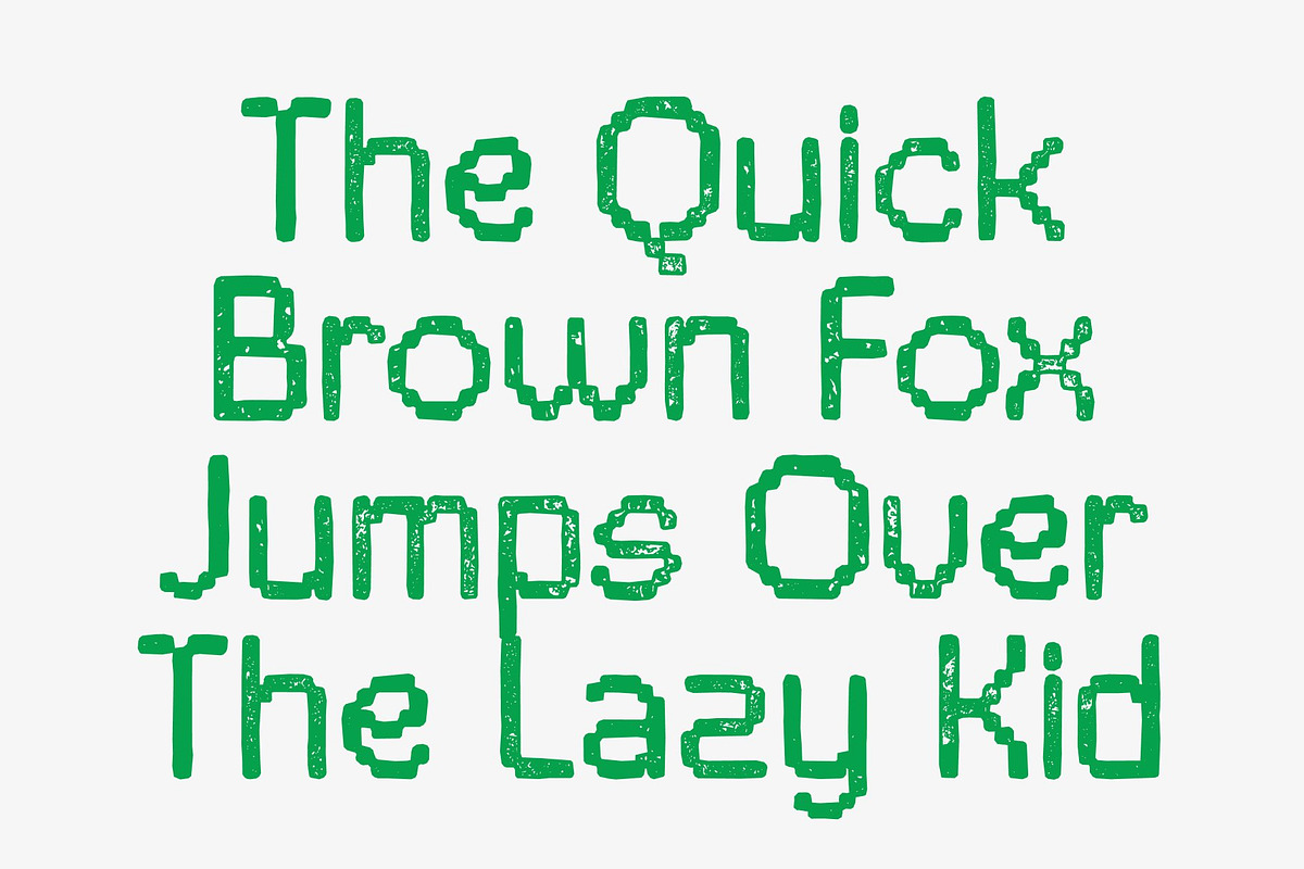 CS Degita Stamp, a Sans Serif Font by Craft Supply Co. (Photo 6 of 8)