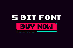 5 Bit Font, a Sans Serif Font by EMP Design