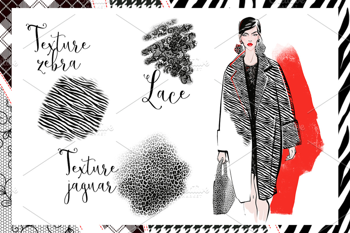 Fabrics Procreate Brush Set preview 6