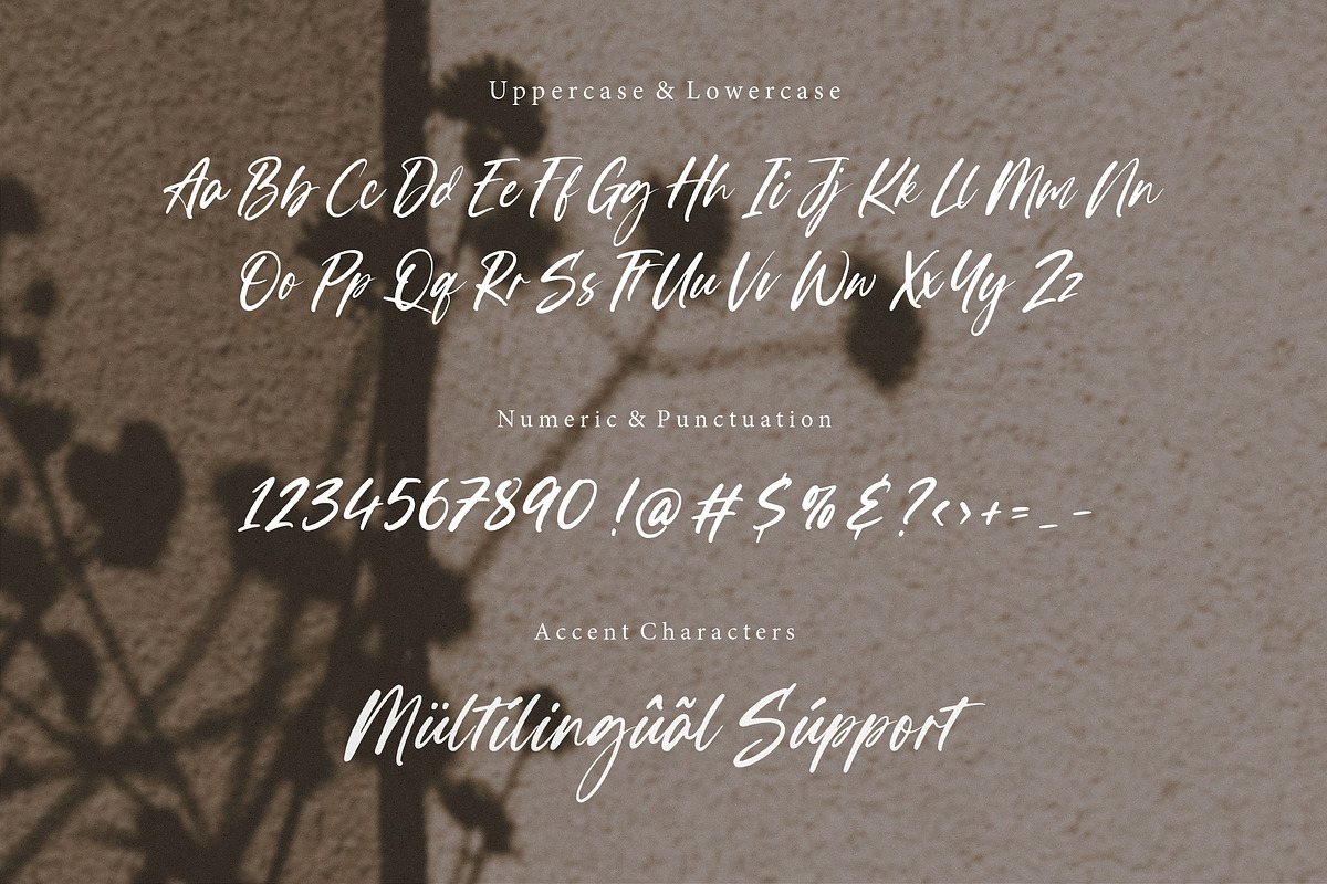 Boulderstone Modern Calligraphy Font, a Script Font by Letterative Studio (Photo 6 of 7)