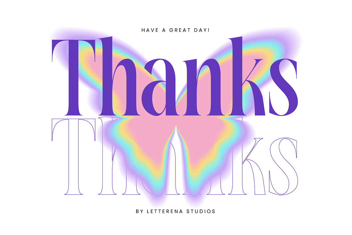 Magrefin Modern Display Font, a Serif Font by Letterena Studios (Photo 15 of 15)