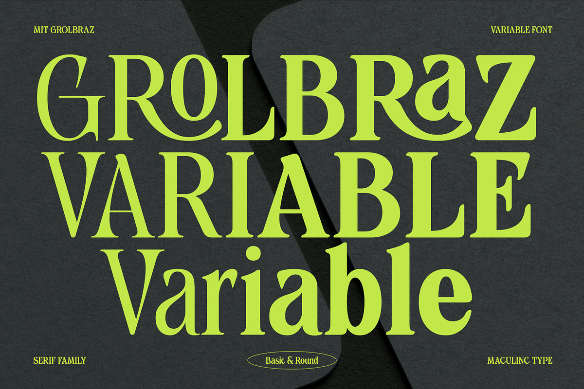 MIT Grolbraz | Variable Font, a Serif Font by Maculinc Type (Photo 6 of 16)