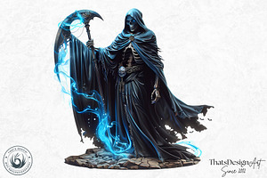 Halloween The Grim Reaper Cliparts