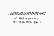 Little Scrape, a Script Font by TKDoodle (Thumbnail 4 of 8)