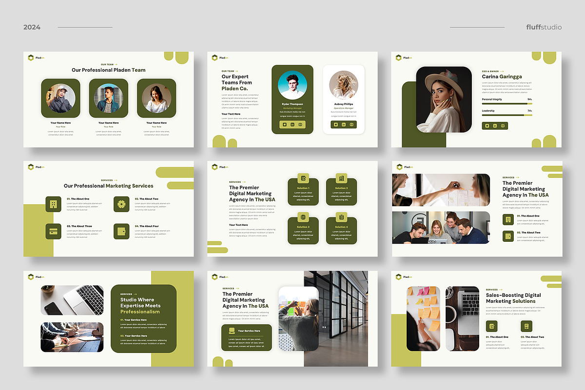 Marketing Strategy Keynote Template, a Presentation Template by fluffstudio (Photo 3 of 5)