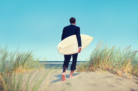 Businessman holding surfing board stock photo containing asia and beach, a Person Photo by rawpixel