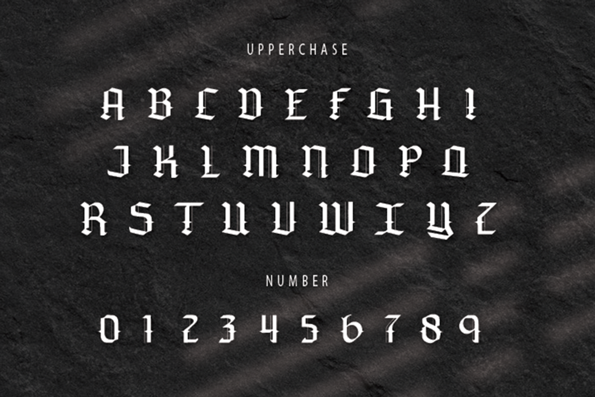 Risselamp, a Blackletter Font by GlottaTypeface (Photo 5 of 8)