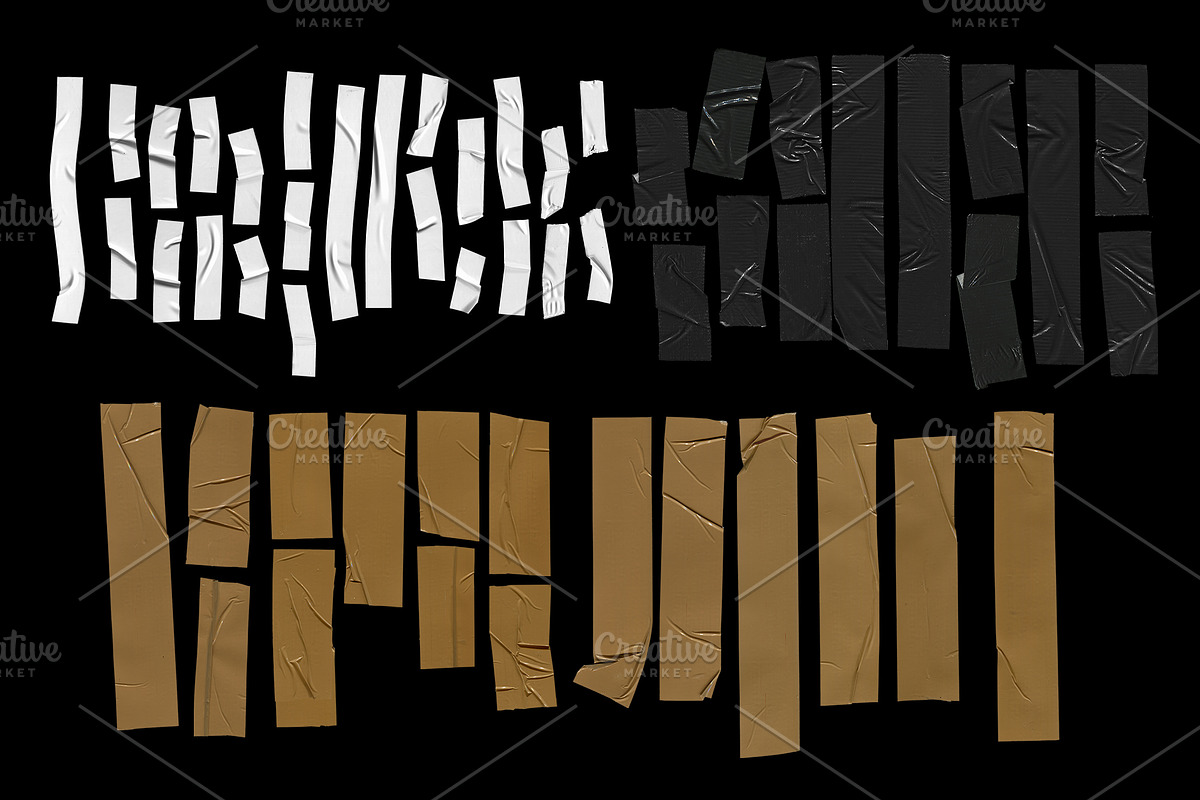 Tape Adhesive Mockup, a Product Mockup by Bolderaja1 Studio (Photo 2 of 9)