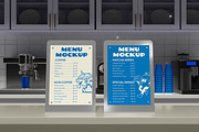 Standing Menu Mockup, an Advertising Mockup by Permadi Creative (Thumbnail 5 of 5)