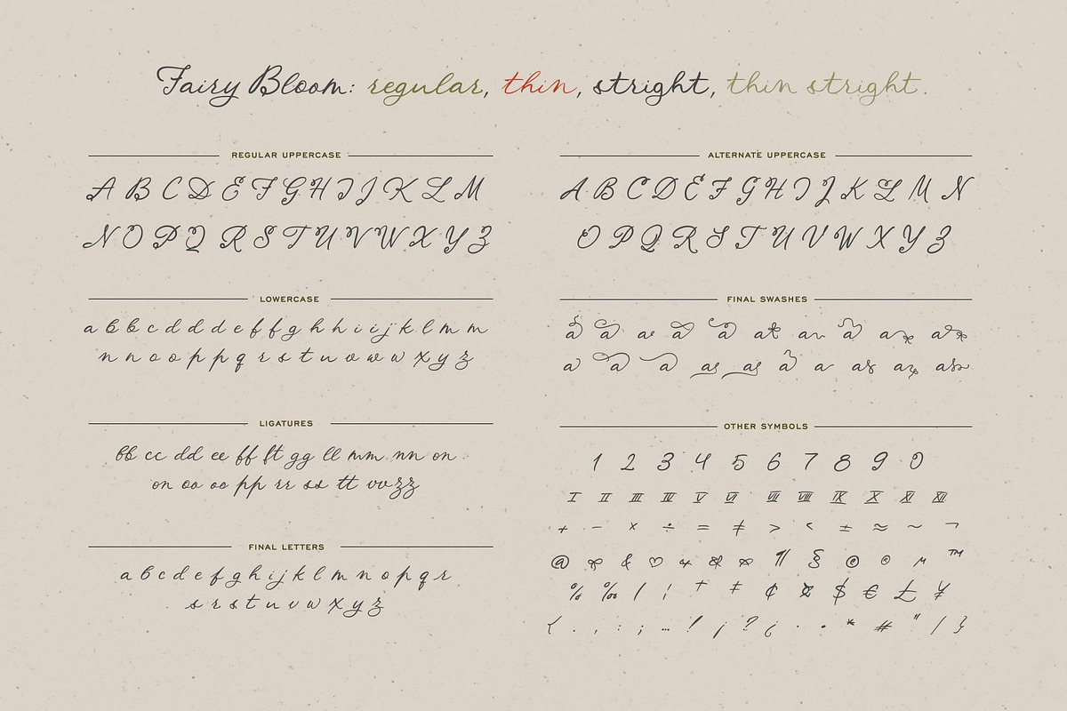 Fairy Bloom – Whimsical Font, a Handwritten Font by Blessed Print (Photo 21 of 22)