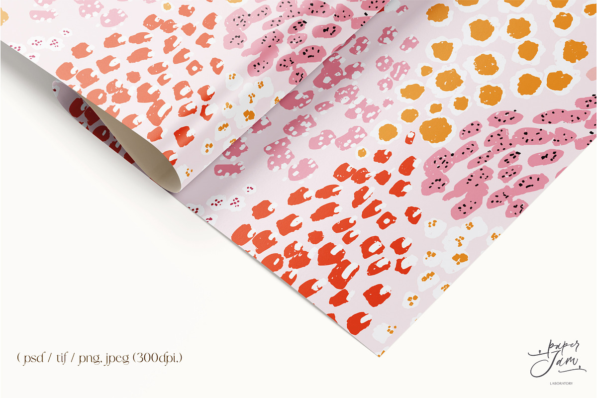 Retro Summer patterns & clip arts, a Pattern Graphic by PaperJamLab (Photo 9 of 12)