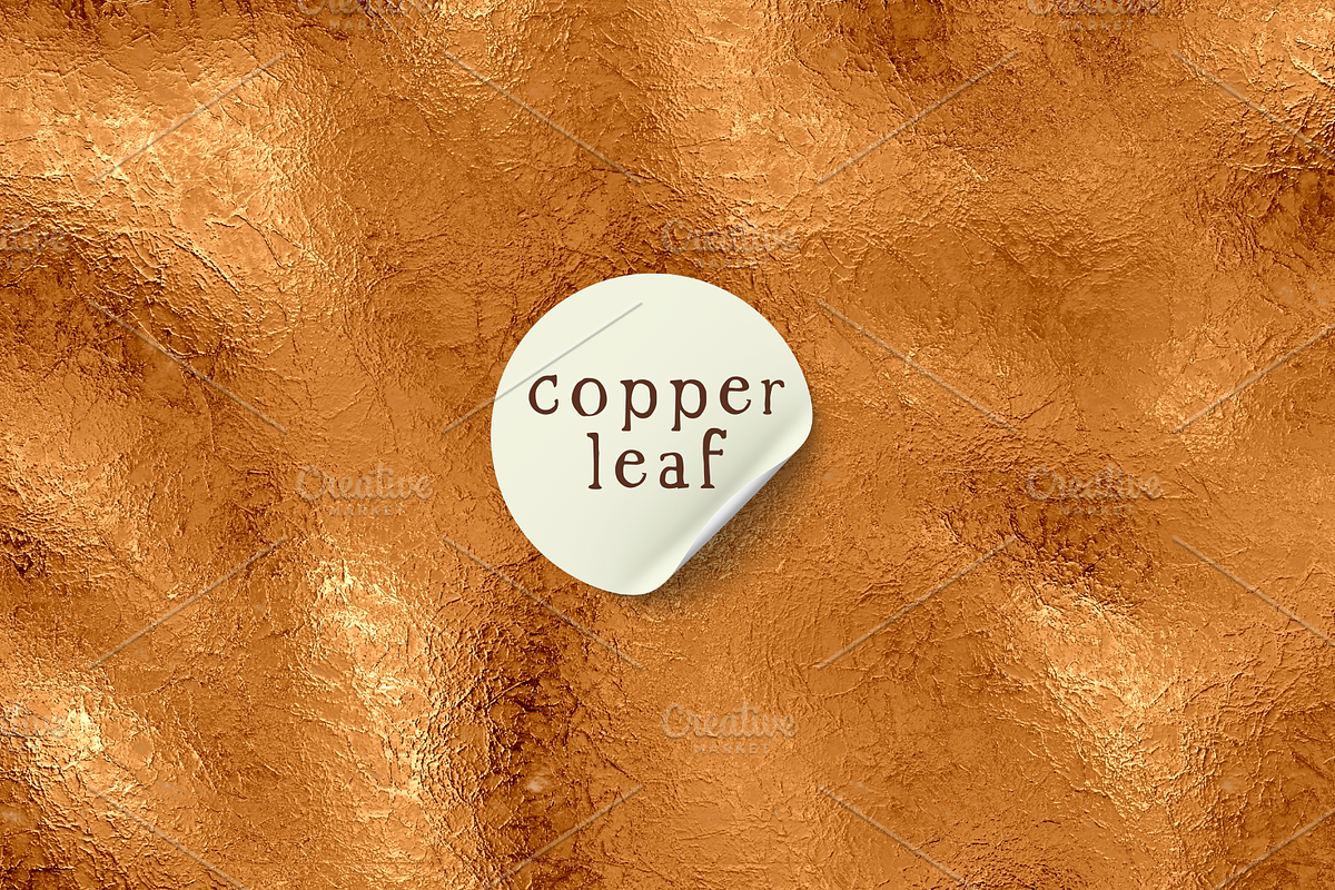 Copper & Bronze Foil Texture, a Texture Graphic by Debby Blooms (Photo 4 of 11)