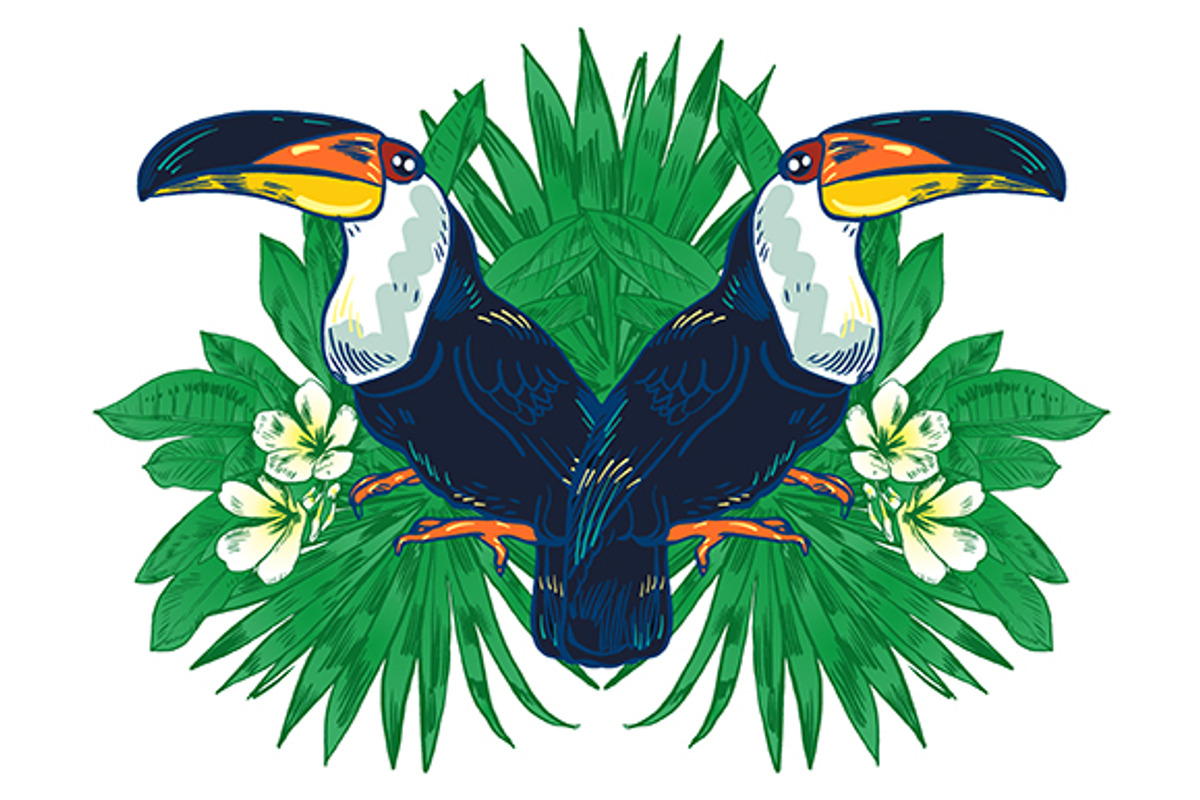 TOUCAN, an Animal Illustration by Tanya Akhmett (Photo 11 of 11)