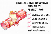 Valentine's Mail Clipart, an Illustration by Libby Wishes (Thumbnail 5 of 7)