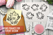 Magnolia in engraving style. Part 2, a Decorative Illustration by Alena Kaz (Thumbnail 4 of 5)