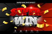 Super Win Editable Text Effect, a Layer Style Add-On by Niestart Creation (Thumbnail 1 of 2)