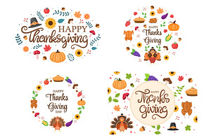 25 Happy Thanksgiving Cartoon Turkey