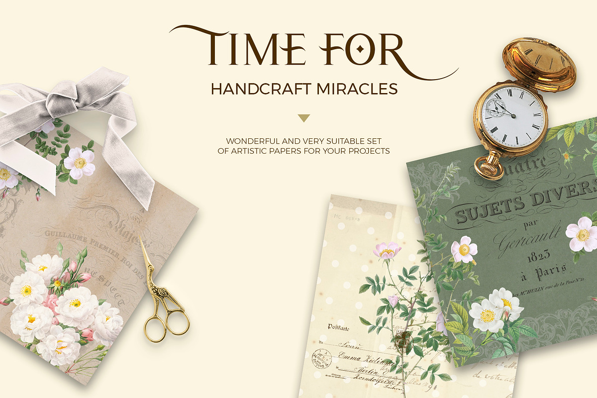 Manor of roses shabby chic kit, an Object Graphic by Beauty Drops (Photo 5 of 13)