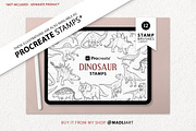 Dinosaur Vector Clipart Bundle, an Illustration by MadliArt (Thumbnail 4 of 4)