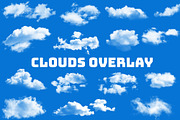 120 Clouds Overlays Collection png, a Texture Graphic by Chipshpow Graphics (Thumbnail 4 of 4)