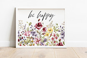 Wild flowers, poppies watercolor set, a Texture Illustration by Larisa Maslova (Thumbnail 6 of 12)