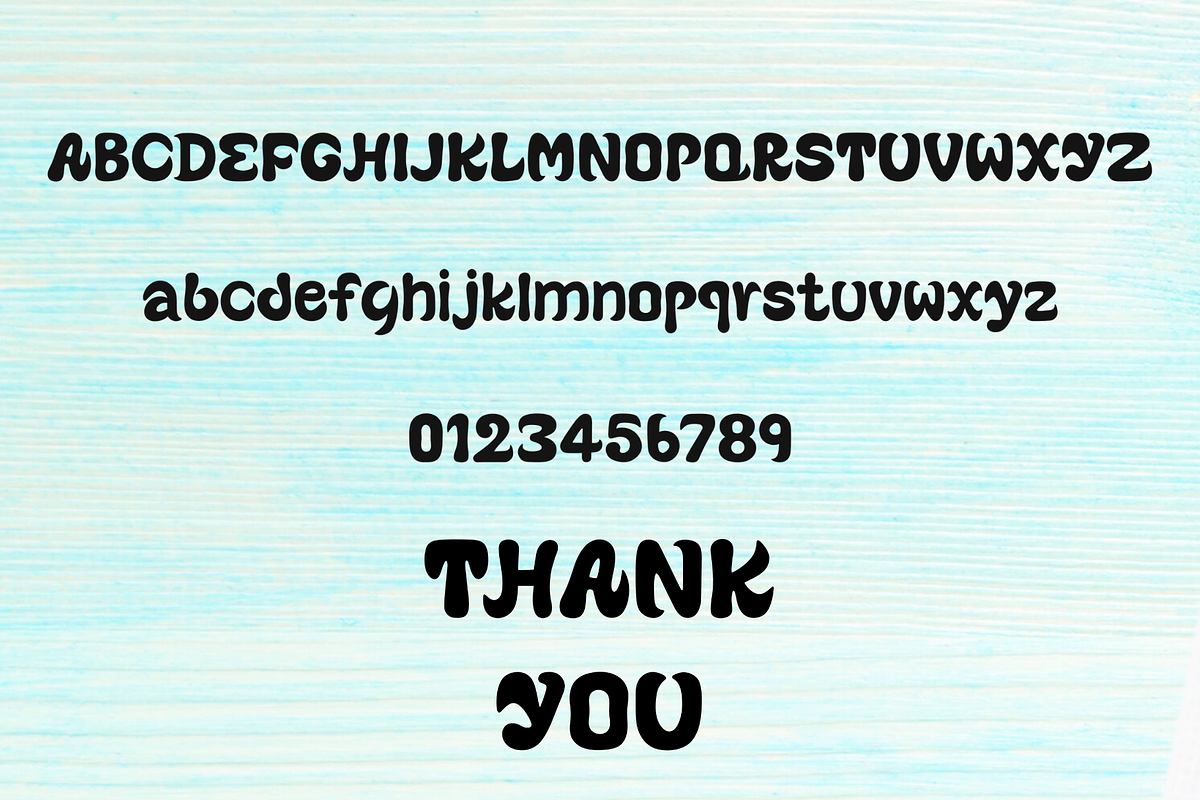 Funky Font, a Script Font by Cutie_Kate_Studio (Photo 6 of 6)