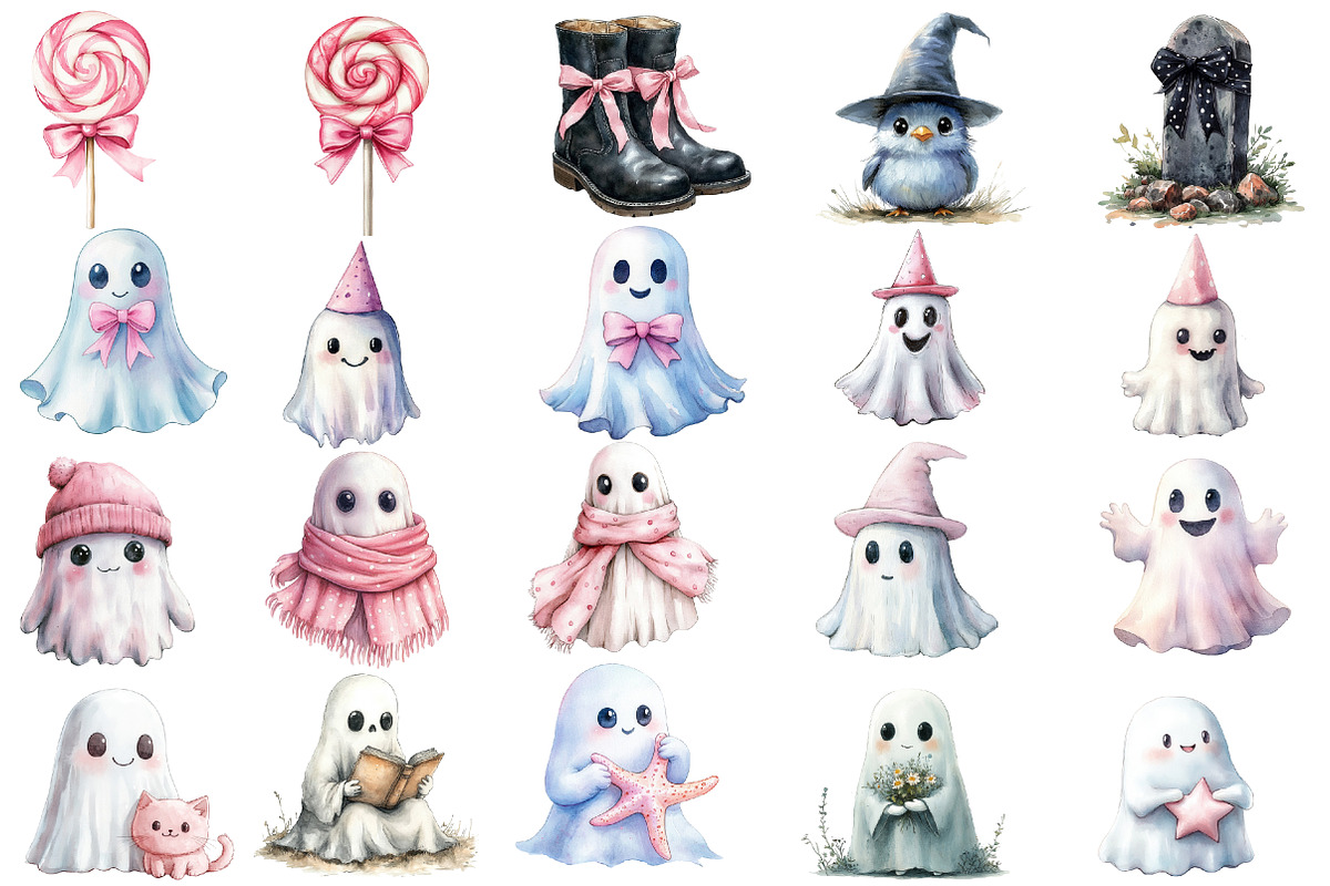 Birthday Watercolor Cliparts, an Illustration by Designworld (Photo 4 of 6)