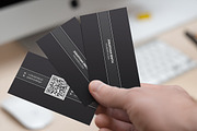 Simple QR Code Business Card 45, a Business Card Template by ND Design (Thumbnail 3 of 7)