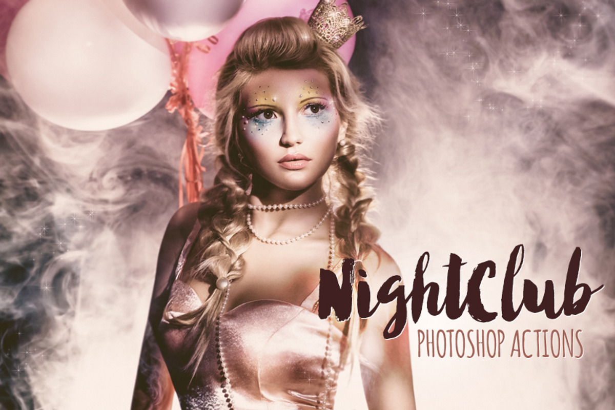 Nightclub Party Photoshop Actions, an Action Add-On by BeArt-Presets (Photo 1 of 5)