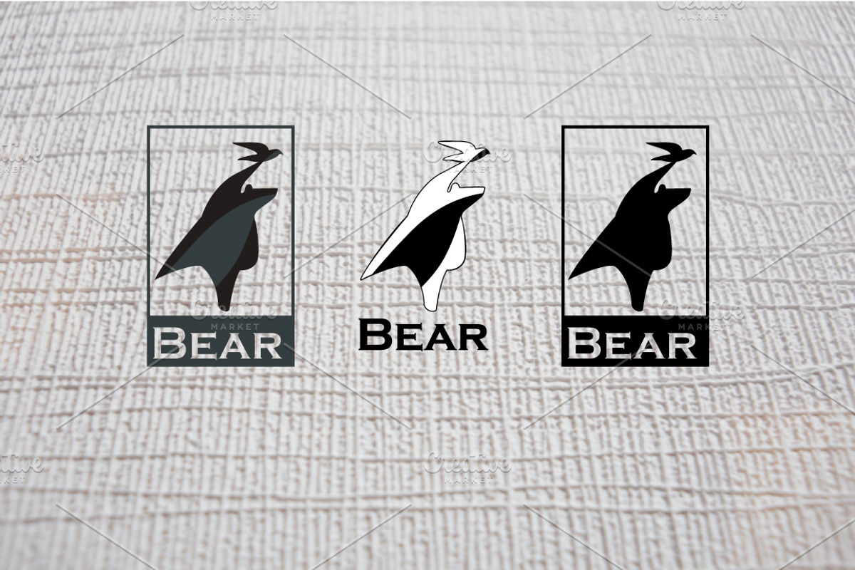 Bear - logo weighty company, a Branding & Logo Template by BondarenkoNat (Photo 3 of 3)