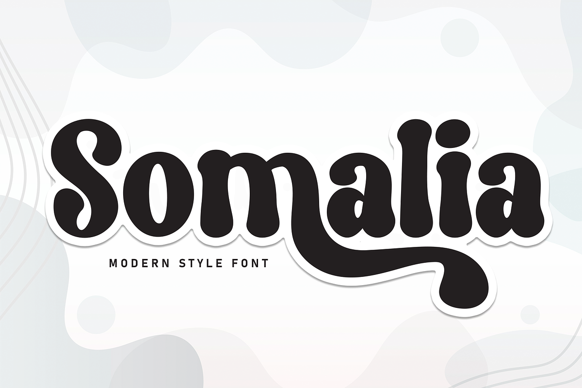 Somalia | Script Font, a Script Font by Scratchones (Photo 1 of 9)