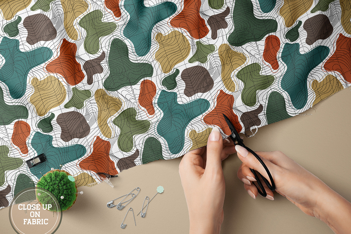 HAPPY CAMPER, a Pattern Graphic by MSNTY STUDIOX (Photo 13 of 28)