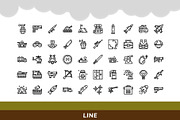 200 Military Icon Pack, a Duotone Icon by Creastale (Thumbnail 2 of 5)