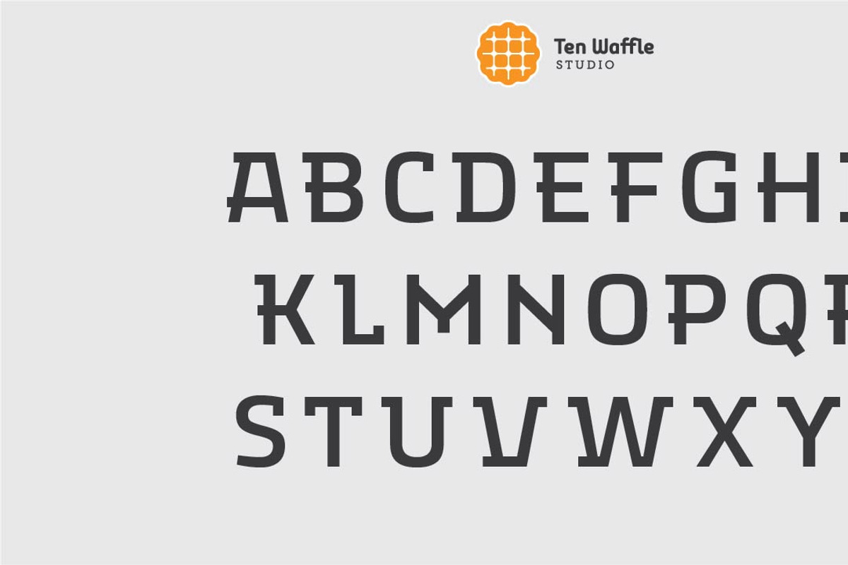 TWS Mora, a Slab Serif Font by Ten Waffle Studio (Photo 4 of 6)