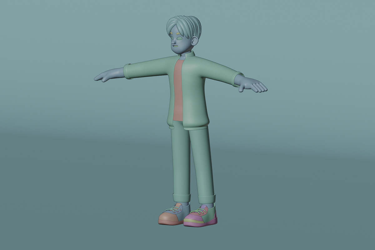 Male Avatar 3D Character Model, a Characters & Person 3D Model by Dudukbersama (Photo 3 of 4)